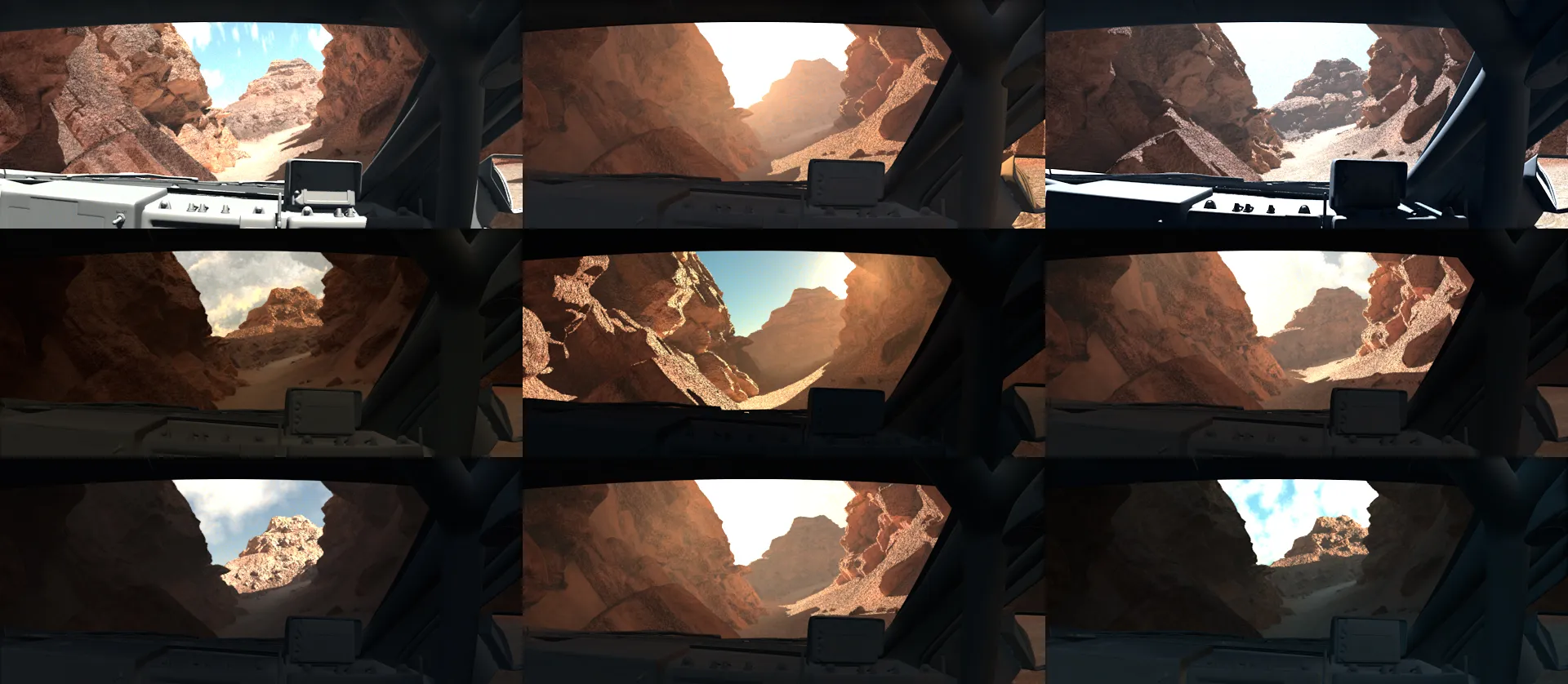 Lighting tests